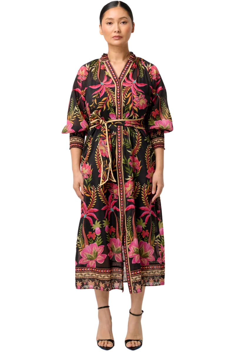 Carmen Maxi Dress - Anthos Lotos