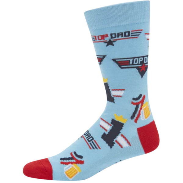 Top Dad Socks - Blue (7-11)