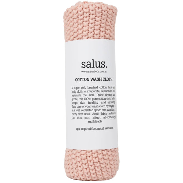 Cotton Wash Cloth - Pink