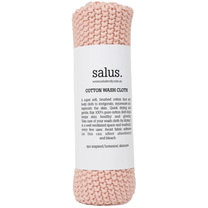 Cotton Wash Cloth - Pink