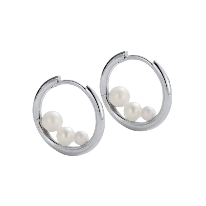 Lily Earrings - Silver