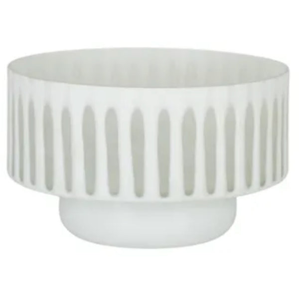 Kamari Glass Bowl White