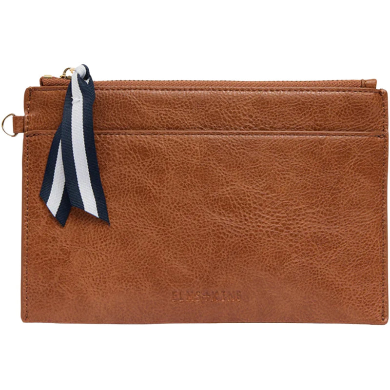 New York Coin Purse - Tan Pebble