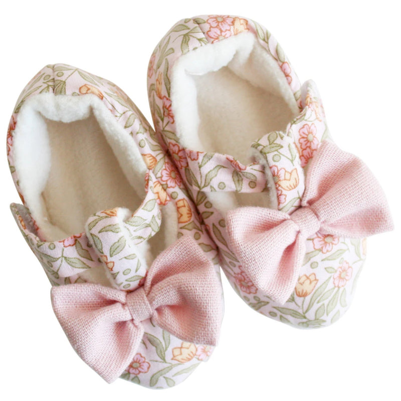 Bow Booties Blossom Lily Pink