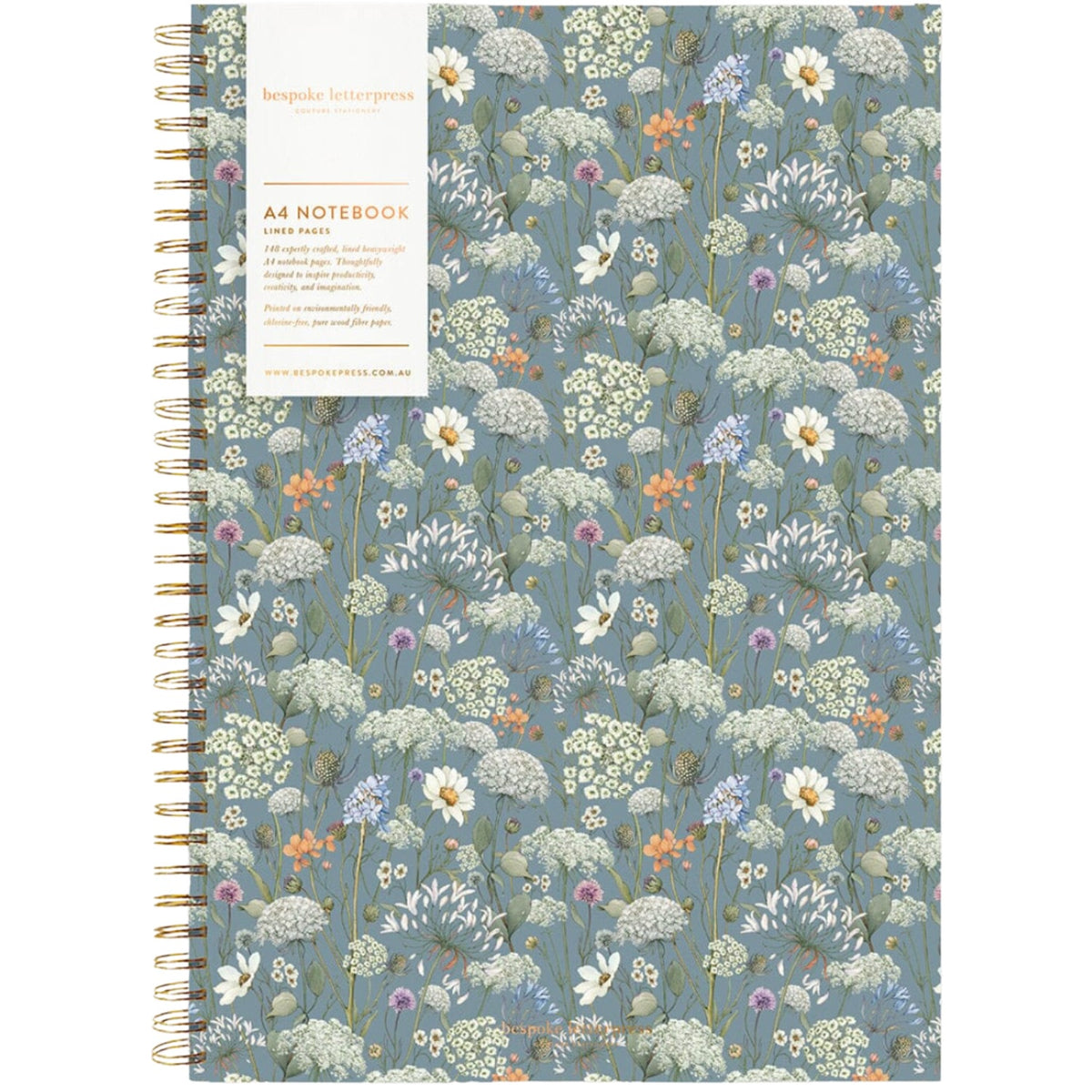 Ringbound A4 Notebook - Willowmere