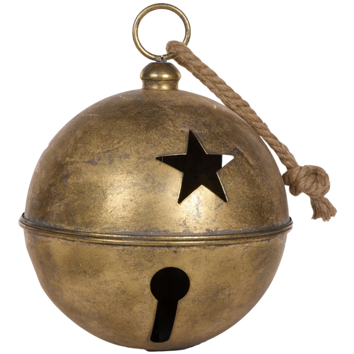 30cm Antique Gold Bell