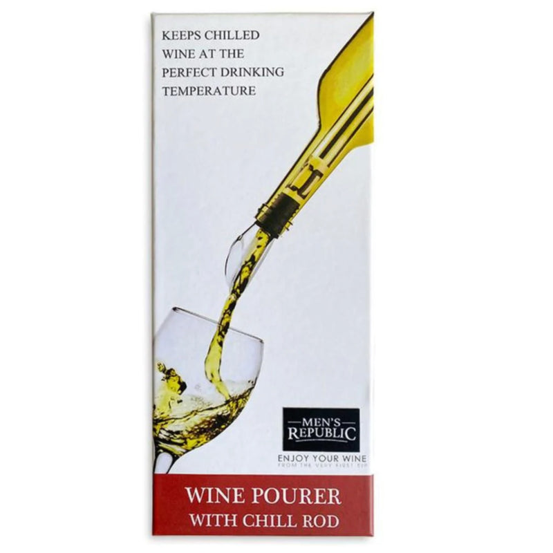 Men's Republic - Wine Chiller w/ Aerator & Pourer