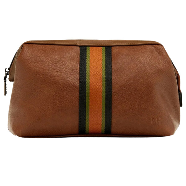 Gilbert Mens Toiletry Bag - Tobacco