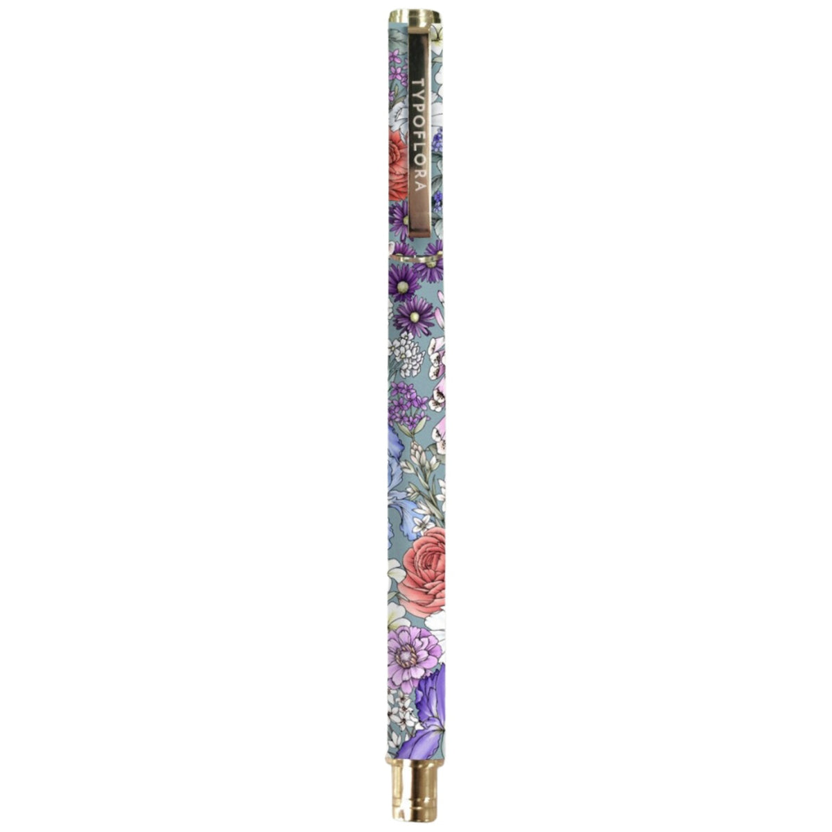 Rollerball Pen -  Blooms in Blue