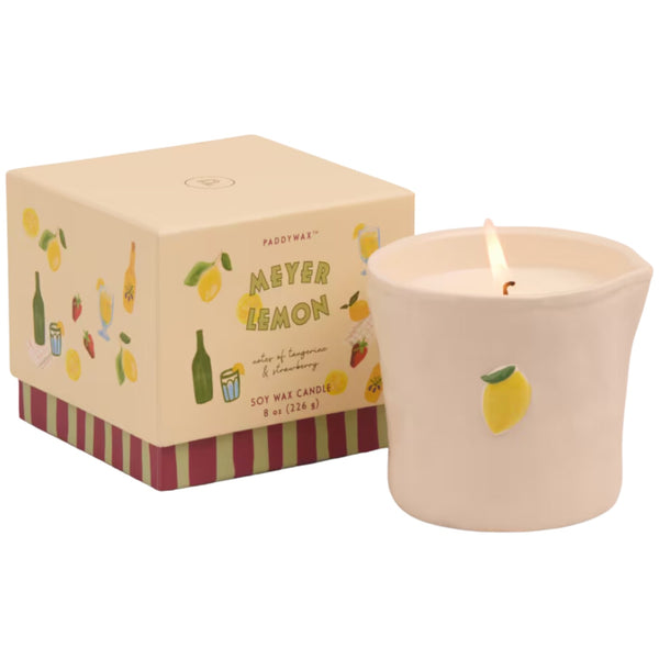 Ceramic Candle - Meyer Lemon