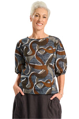 Eclipse Blouse - Ash