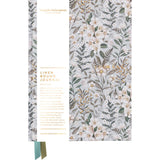 Linen Bound Journal - Ivory Garden