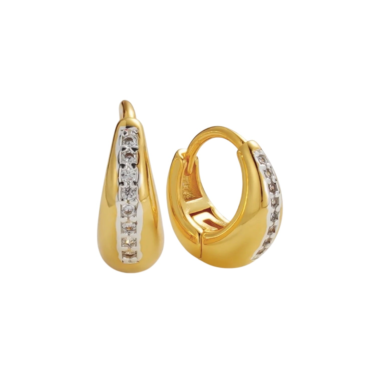 Hayley Huggie - Gold/Silver