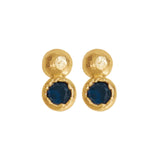Petra Night Blue Earrings