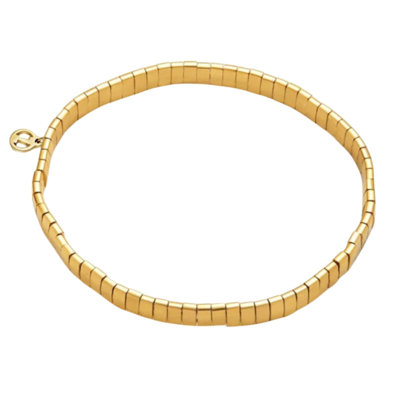 Tile Bracelet- Gold