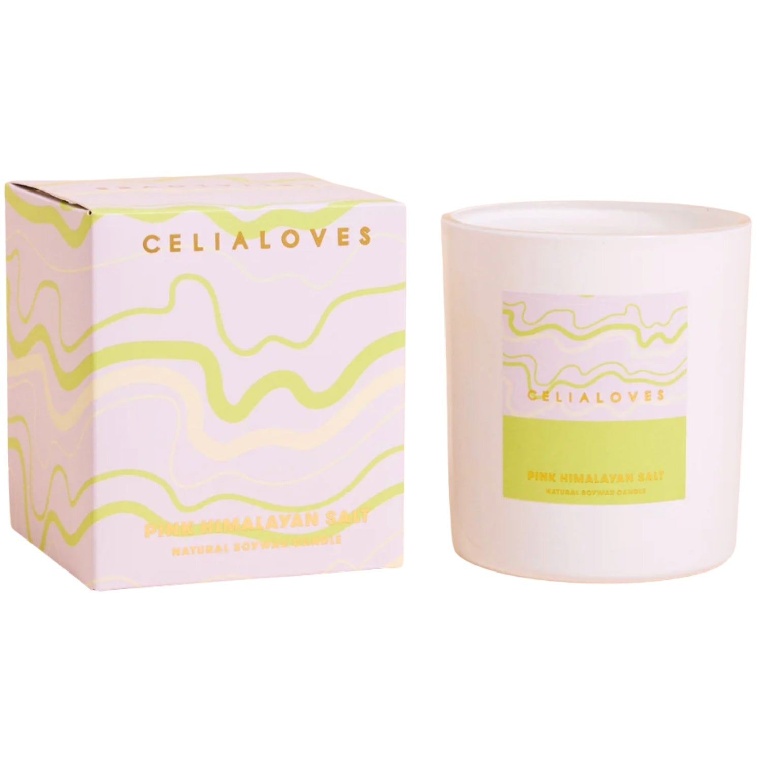 Pink Himalayan Salt Candle