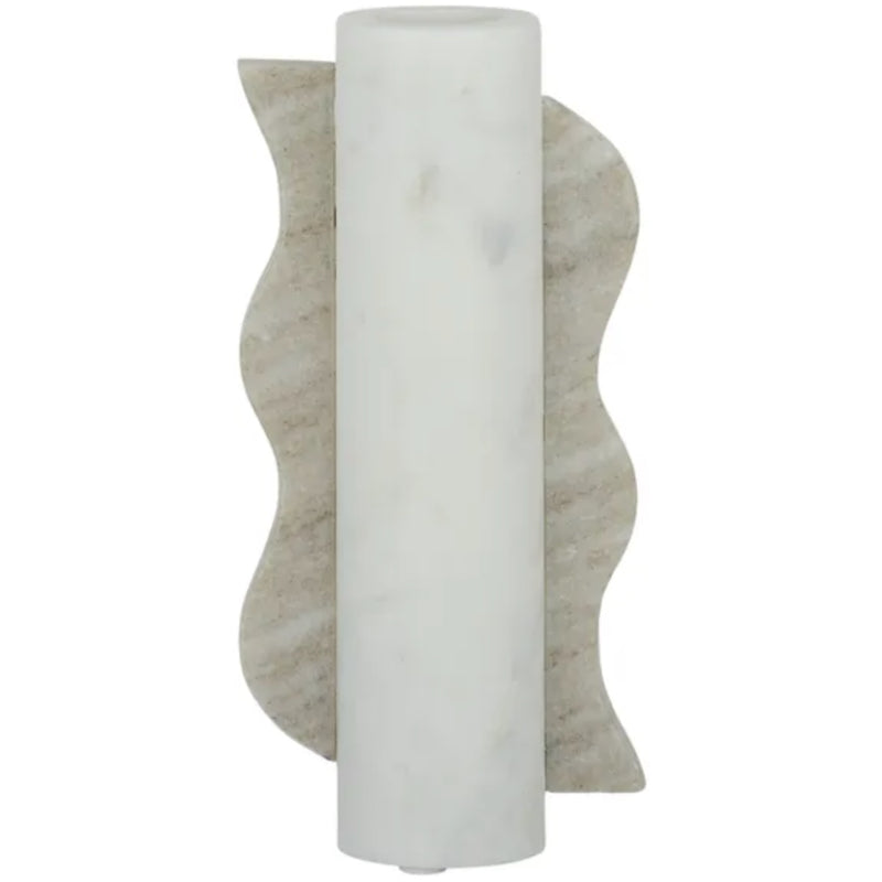 Wavelength Marble Vase 20cm