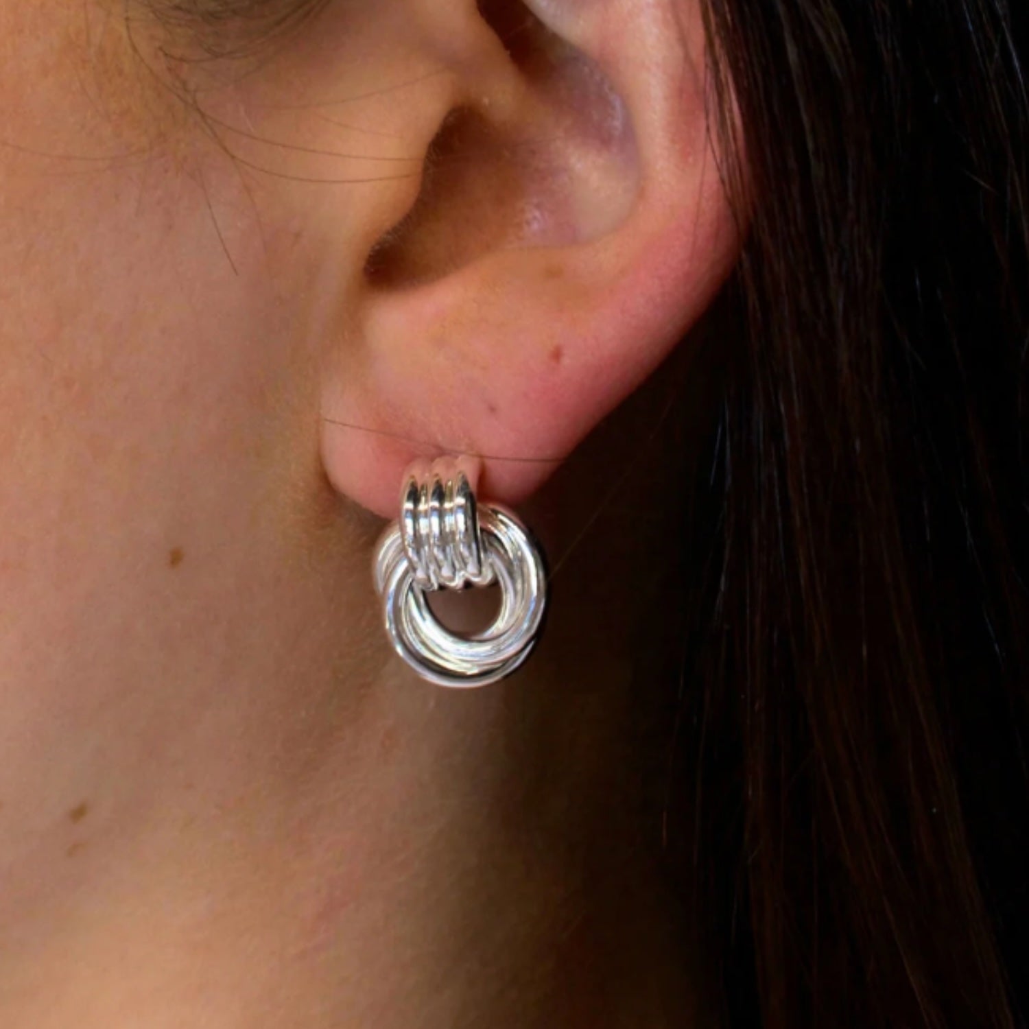 Poppy Earring - Silver