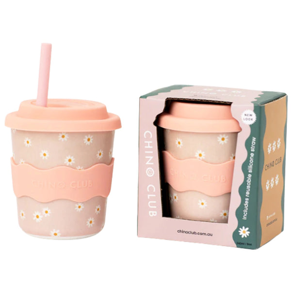 8oz Keep Cup - Pink Daisy