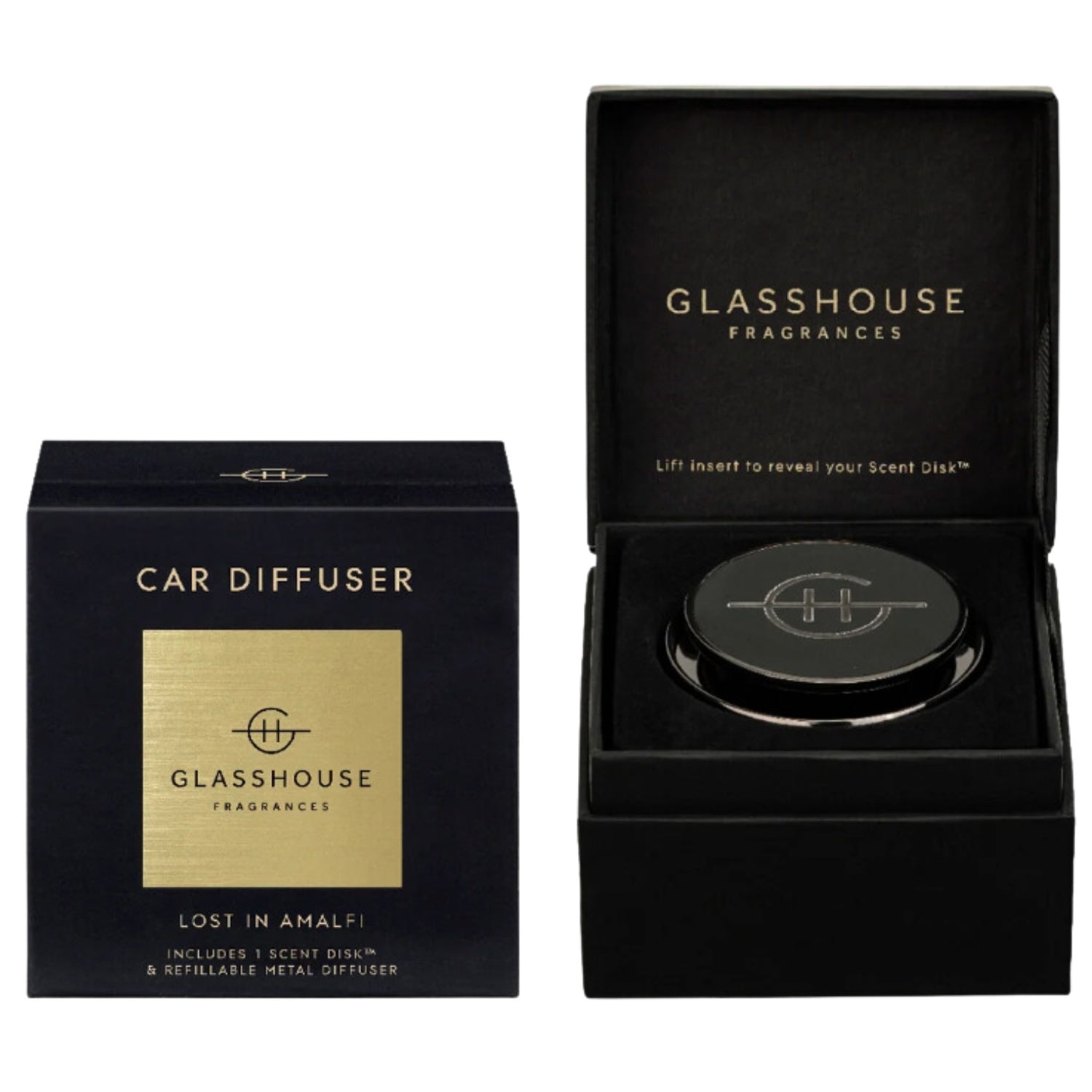 Edmonds Diffuser Black Car Diffuser - Lost In Amalfi – Edmonds and Greer