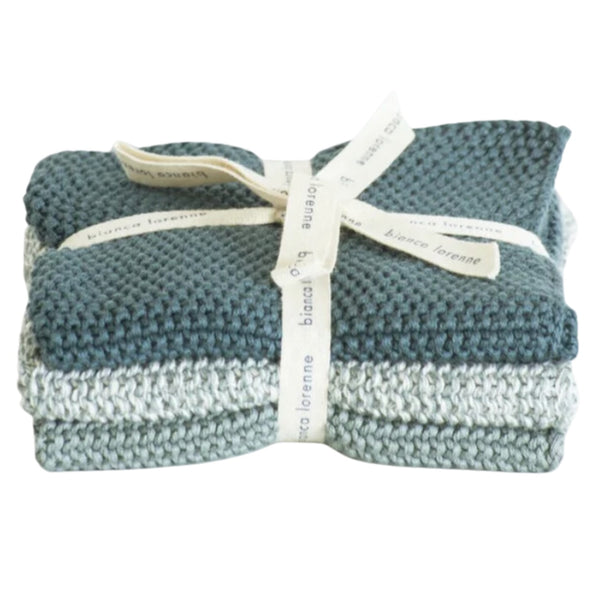 Lavette Washer Set of 3 - Teal