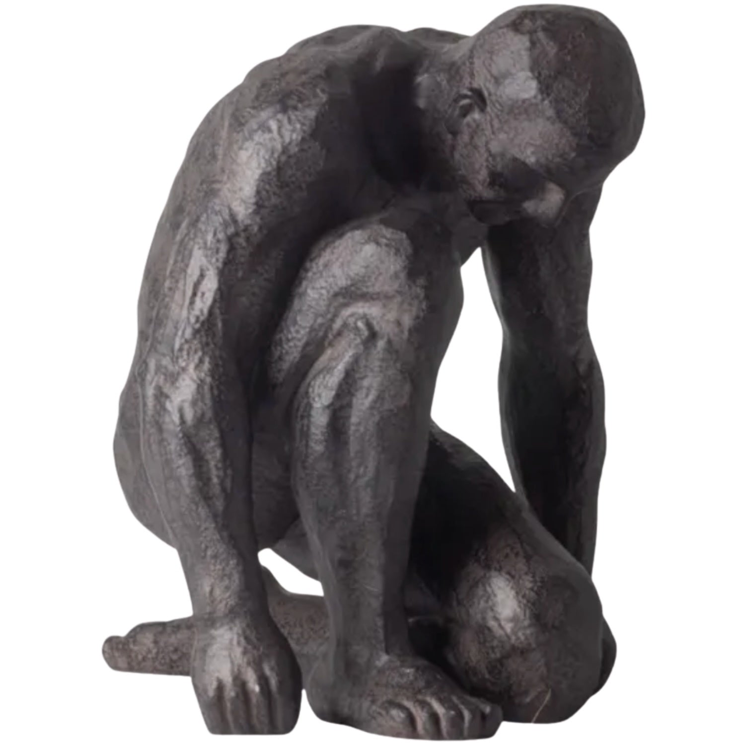 Migual Crouching Sculpture