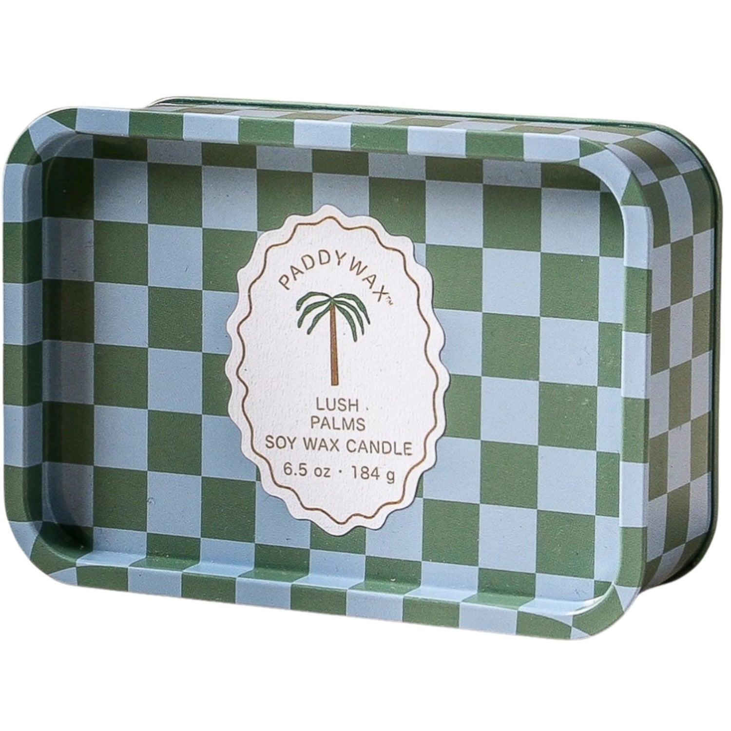 6.5oz Tin Candle - Lush Palms