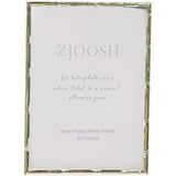 Bamboo Photo Frame 5x7 - Gold