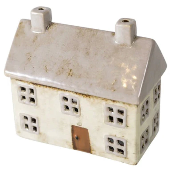 YA0017 Alsace Cottage Tea Light -Light Grey