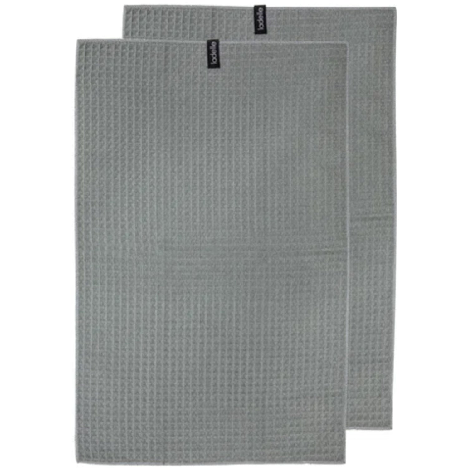 Mega Waffle Microfibre Teatowel - Sage
