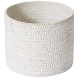 Aurora Cylinder Vase 18x15cm - White