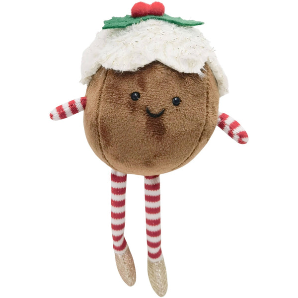 Fluffy Pudding Hang Deco Brown