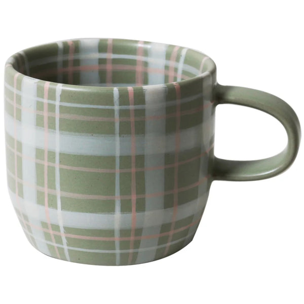 Cat's Pjs Mug - Sage/Blush
