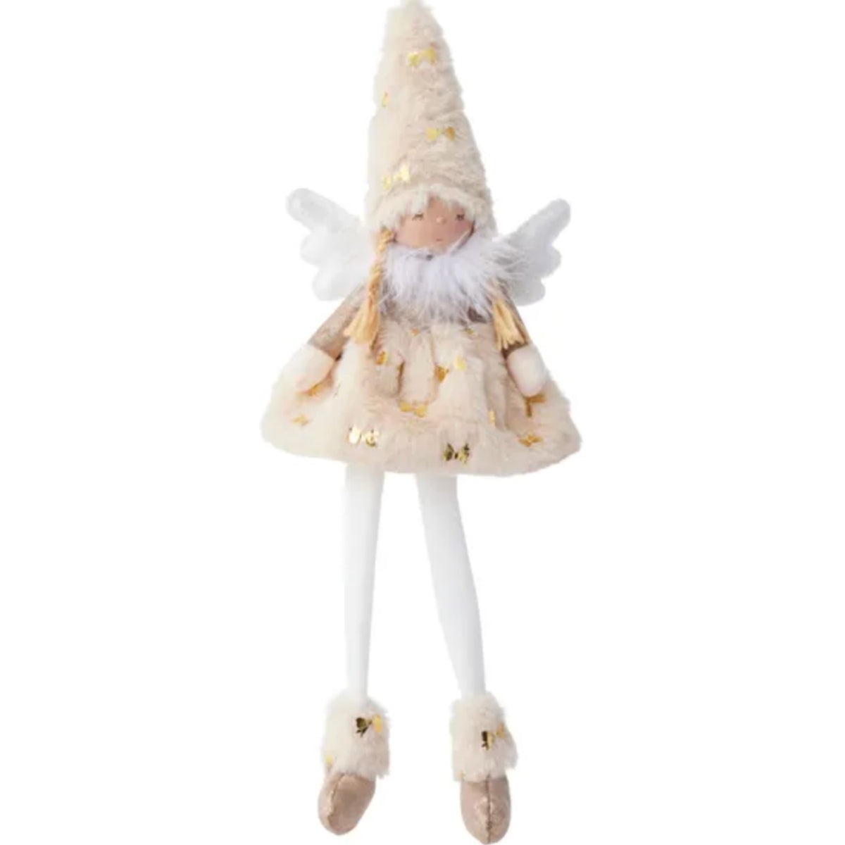 Snow Angel Dangly Legs 42cm