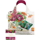 Shopping Bag - Poppies/Foxgloves