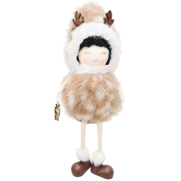 Fawn Girl Sitting Deco