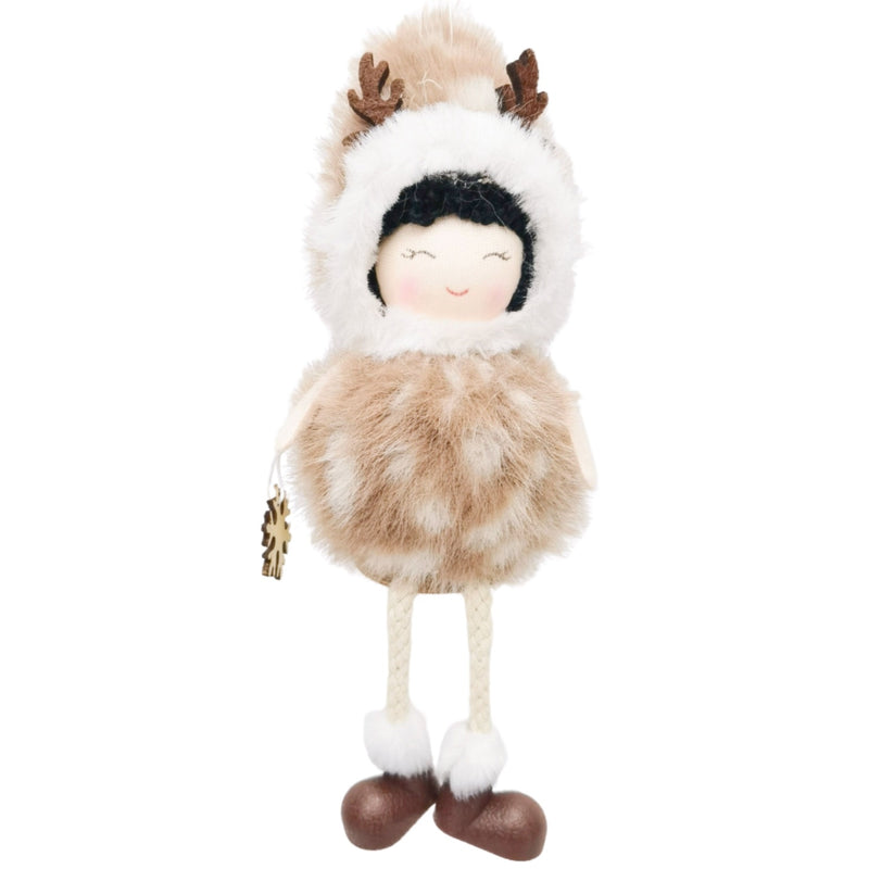 Fawn Girl Sitting Deco