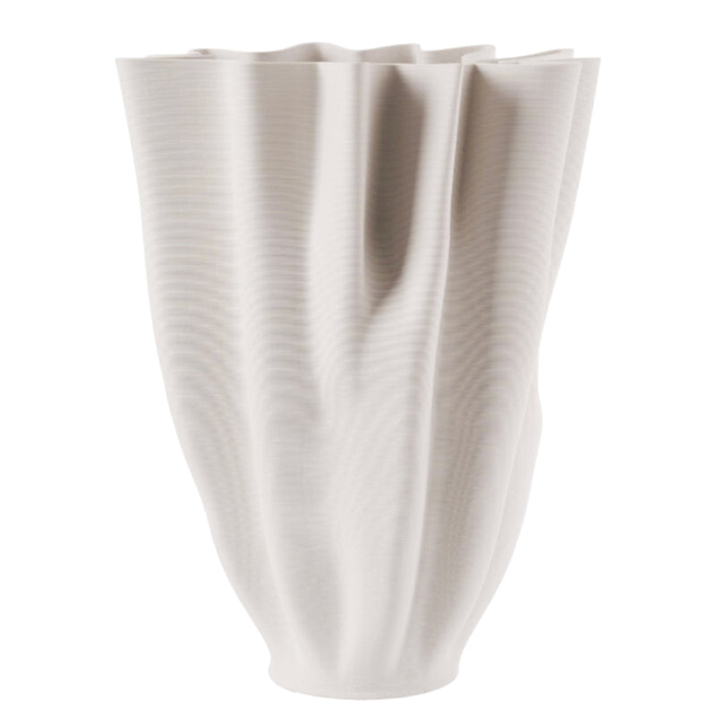 Stacey White Vase 38cm