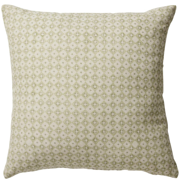 Samira Diamond Cushion - Green