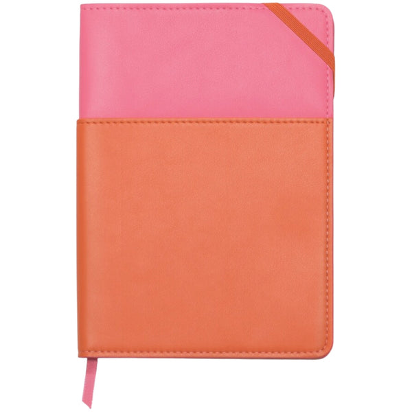 Pocket Journal - Pink/Chilli