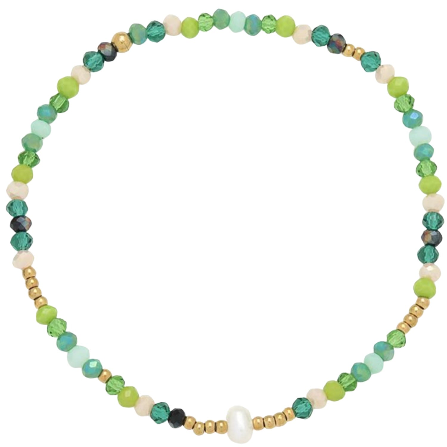 Allegra Bracelet - Jade/Gold
