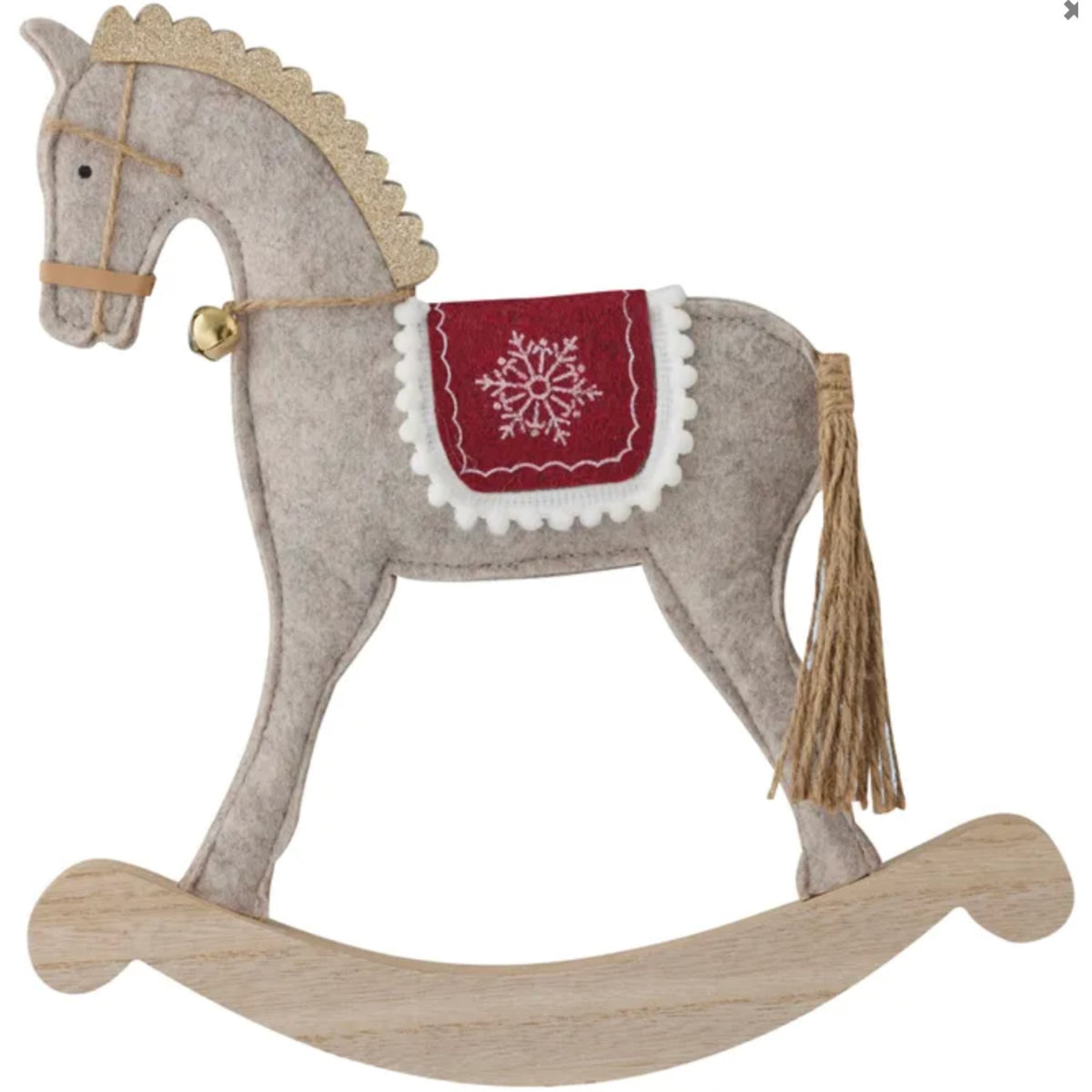 Rocking Horse 28cm Ornament
