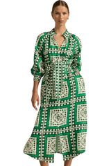 Flourish Dress Parrot
