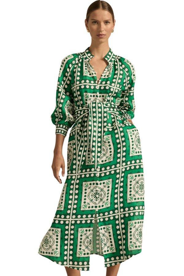 Flourish Dress Parrot
