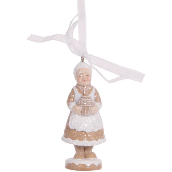 Gingerbread Mrs Clause Ornament