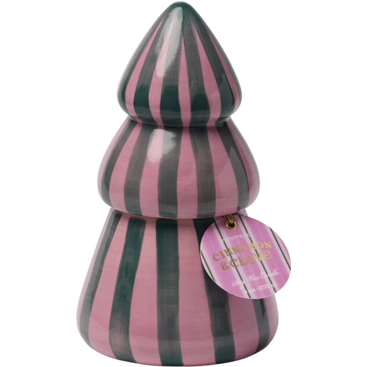 9oz Striped Tree - Cinnamon/Clove
