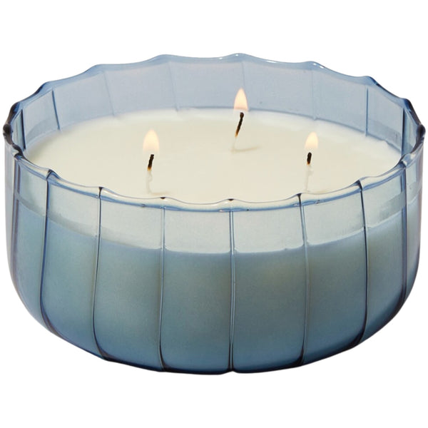 Glass Candle 12oz - Peppered Indigo