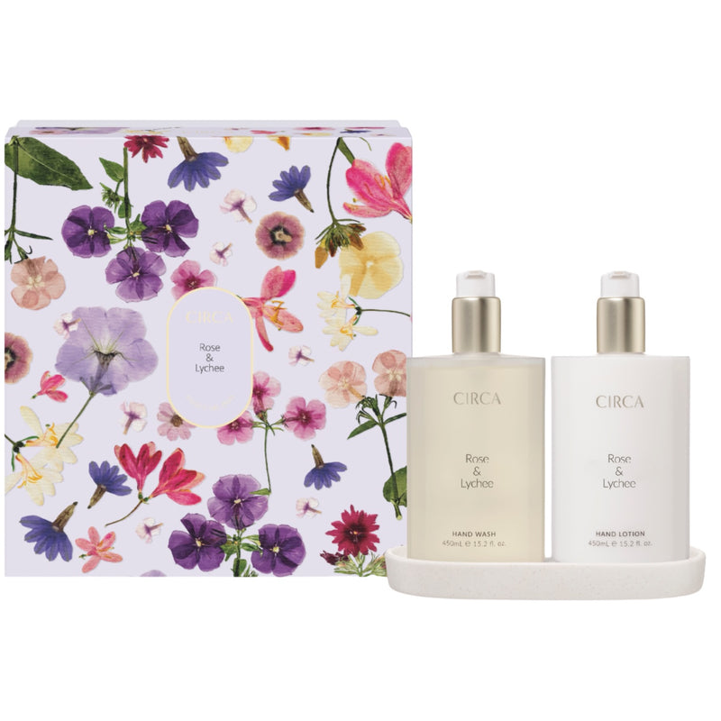 Circa 900ml Hand Care Duo Set - Rose & Lychee