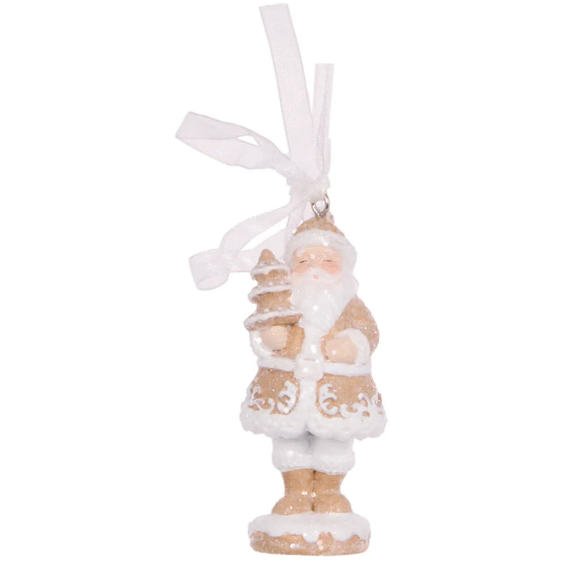 Gingerbread Santa Ornament