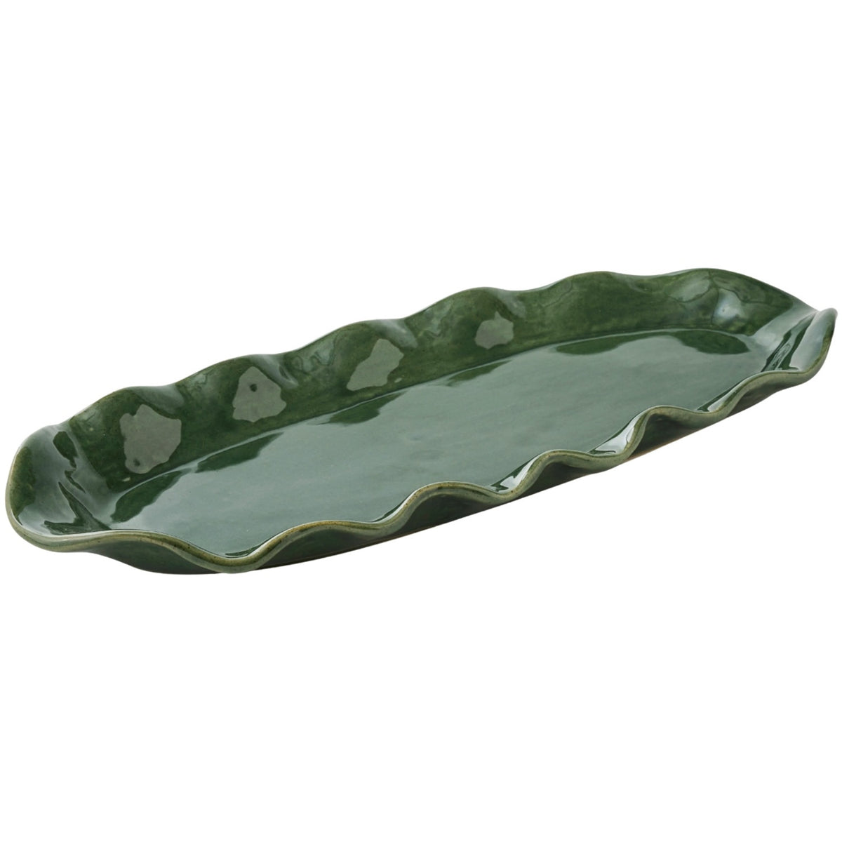 Sullivan Small Oval Plate - Green